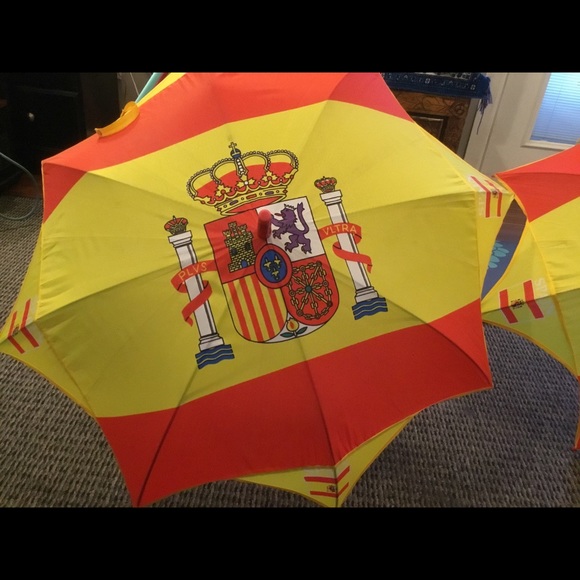 Spanish flag Accessories 3 Three Spain Flag Umbrellas Poshmark
